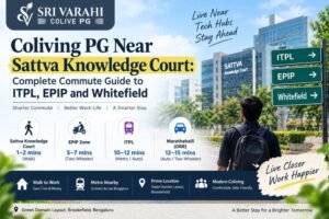 pg near sattva knowledge court