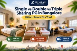 single double triple sharing PG Bangalore
