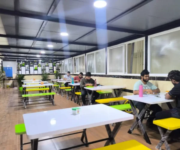 Dining space at Co Living PG in Bangalore (1)